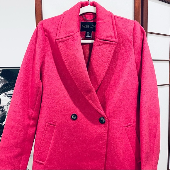 Rachel Zoe Jackets & Blazers - Hot Pink Rachel Zoe Coat 💗